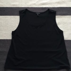 Eileen Fisher sleeveless silk top.